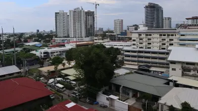 Bajada skyline showing residential condo towers in central Davao City