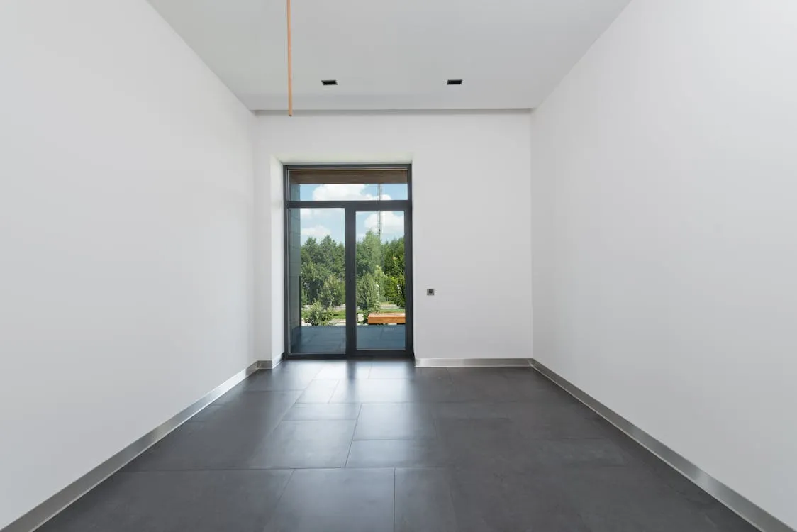 Empty apartment unit ready for move-in